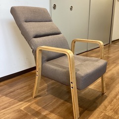 チェア（リクライニング付き)【町田市再生家具】251116の画像