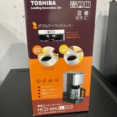 【ジモティー割】TOSHIBA コーヒーメーカー 未使用品（ID1098）の画像