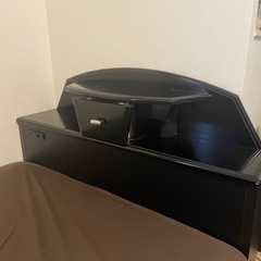 【値下げ】シングルベッド　マットレス付　照明　コンセント付　　の画像