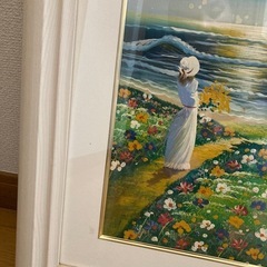 運の良い絵画　油彩　抽象画　幸福　金運　健康運　インテリアの画像