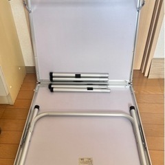 折りたたみ テーブル キャンプの画像
