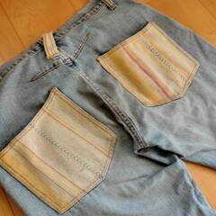 ダメージジーンズの画像