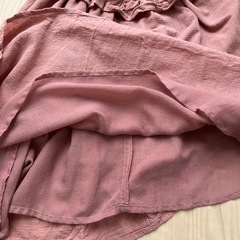 アプレレクール　キャミワンピース　100cm  ピンクの画像