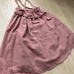 アプレレクール　キャミワンピース　100cm  ピンクの画像