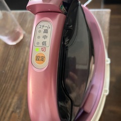 【ジャンク】パナソニック コードレススチームアイロンの画像
