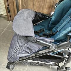 非対面取引■ジャンク Peg-perego Si　ペグペレーゴ　サクソニーブルー　ベビーカーの画像