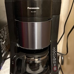コーヒーメーカー（Panasonic NC-A57-K)  