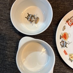 【7/20まで】アンパンマン　お皿セット　ガストの画像