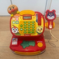 【中古品】【値下げ中】アンパンレジ遊びセット＋指遊びセットの画像
