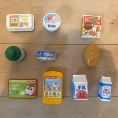【中古品】【値下げ中】アンパンレジ遊びセット＋指遊びセットの画像