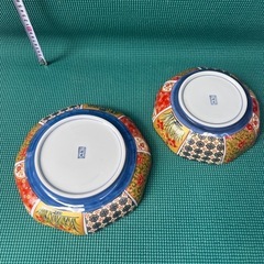 未使用】有田焼 仁祥窯皿2枚 (わん) 西京極の食器《和皿》の中古