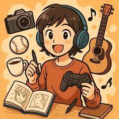 多趣味な方、ぜひお話しましょう🎊