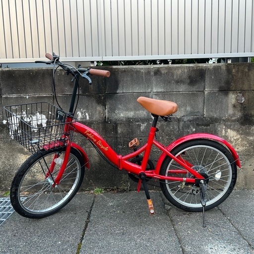 折畳み自転車 20インチ 軽量 素早く折畳可能 シマノ６段変速