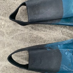ボディボードとフィンのセットの画像