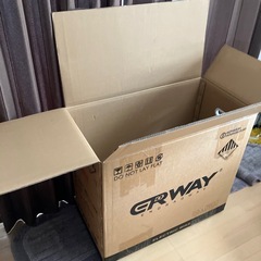 巨大な段ボール　折りたたみ自転車用　工作材料やおもちゃの家などにの画像