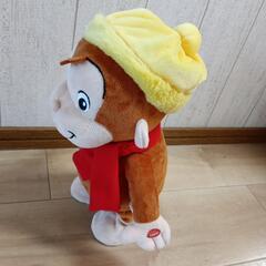 美品★おさるのジョージ　歩くぬいぐるみの画像