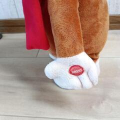 美品★おさるのジョージ　歩くぬいぐるみの画像