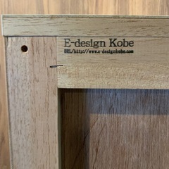 E-design kobe 蓋付きゴミ箱 ホワイトの画像