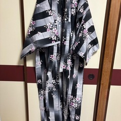 【売約済み】浴衣・大きいサイズ　帯セットの画像