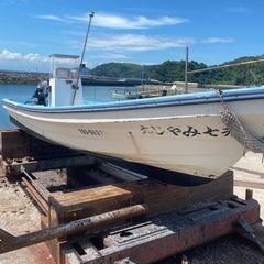 7月末まで値下げ20馬力ボートの画像