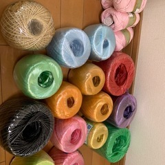 糸いろいろの画像