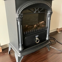 EUPA（ユーパ）電気式暖炉 TK-BLT1200（K） ファンヒーターの画像