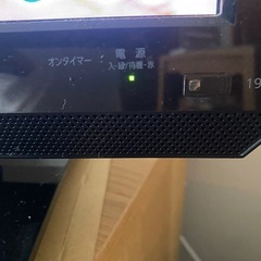 東芝　液晶テレビ　型名　１９Ａ２の画像