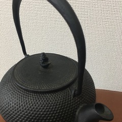 未使用　鉄瓶　（霰）の画像