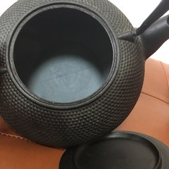 未使用　鉄瓶　（霰）の画像