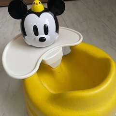 【2点セット】ミッキー英語おもちゃ＆バンボ（トレイ付き・破れあり）の画像