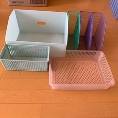 プラスチックケース　さまざまセット　キッチン　洗面所　リビング　...