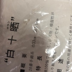 ⭐︎未使用品⭐︎白十晒の画像