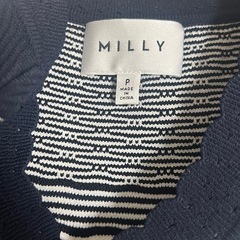 MILLY ボーダーワンピースの画像