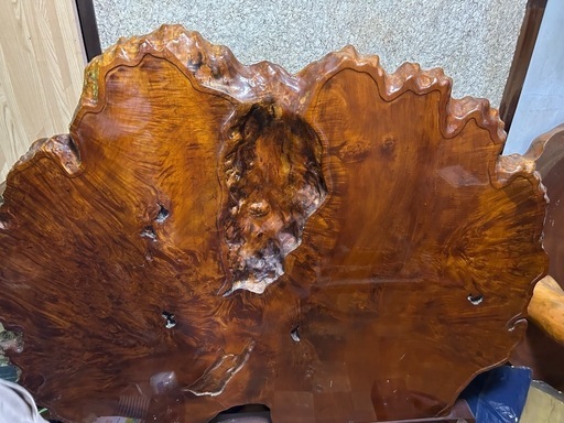 天然一枚木 衝立 無垢材 欅 一枚板 衝立 幅約101cm 高