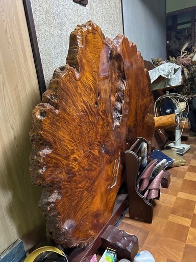 最高級 一枚板天然木 衝立 しっかりした重厚感がある衝立 Used・美品 最高級 一枚板天然木 衝立 しっかりした重厚感がある衝立 Used・美品