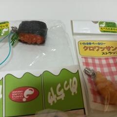 食品サンプル みかん クロワッサン お寿司 などまとめ7点の画像