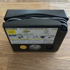 ②！新品！あると何かと便利！自動車用エアコンプレッサー！空気入れ！の画像