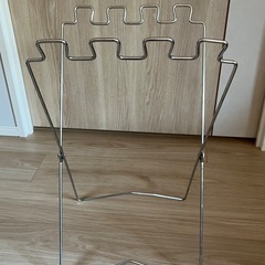 ゴミ袋スタンド ステンレス 折りたたみ式の画像