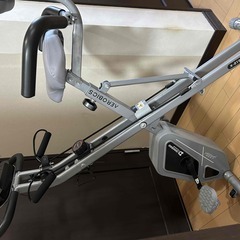 pooboo フィットネスバイク 折りたたみ式 エアロバイク 8...