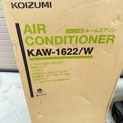 美品 コイズミ KOIZUMI 窓用エアコン(箱付き)の画像