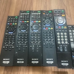 リモコン 22本まとめセット SONY TOSHIBA SHARP Panasonic 等々の画像