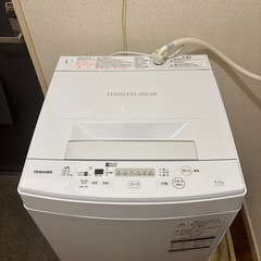 東芝2019年式洗濯機