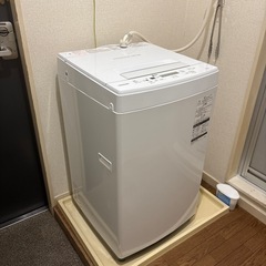 東芝2019年式洗濯機の画像
