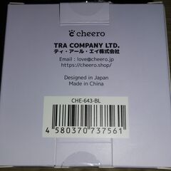 Bluetooth オープンイヤー フルワイヤレスイヤホン cheero Wireless Open Earphones の画像