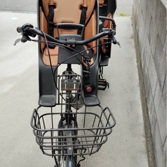 ブリヂストン　三人乗り　子供乗せ自転車の画像