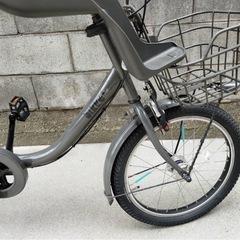 ブリヂストン　三人乗り　子供乗せ自転車の画像