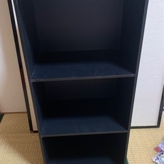 3段カラーボックス　中古