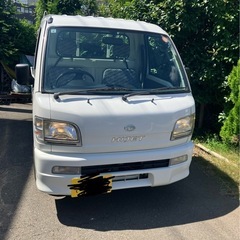 ダイハツハイゼットトラック4WD車検付き令和8年6月低走行