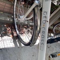 【追記あり】GEO CROSS 27インチ　自転車の画像