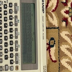 SHARP ポケコン PC-E550 ポケットコンピュータ【動作品】の画像